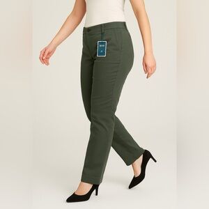 Bitten by Sarah Jessica Parker Green Straight Leg Pants